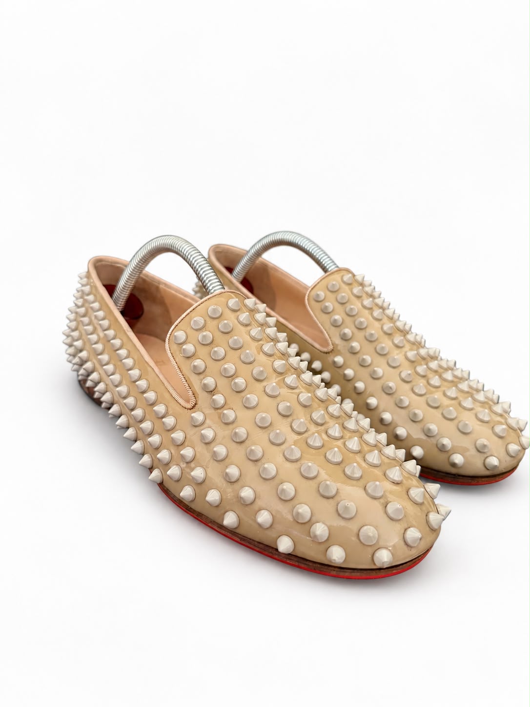 CHRISTIAN LOUBOUTIN — Rollerboy Spikes Flat